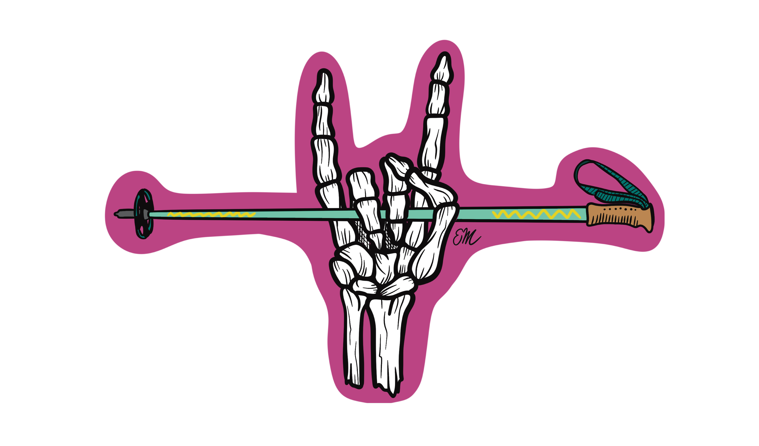 Rock On Sticker