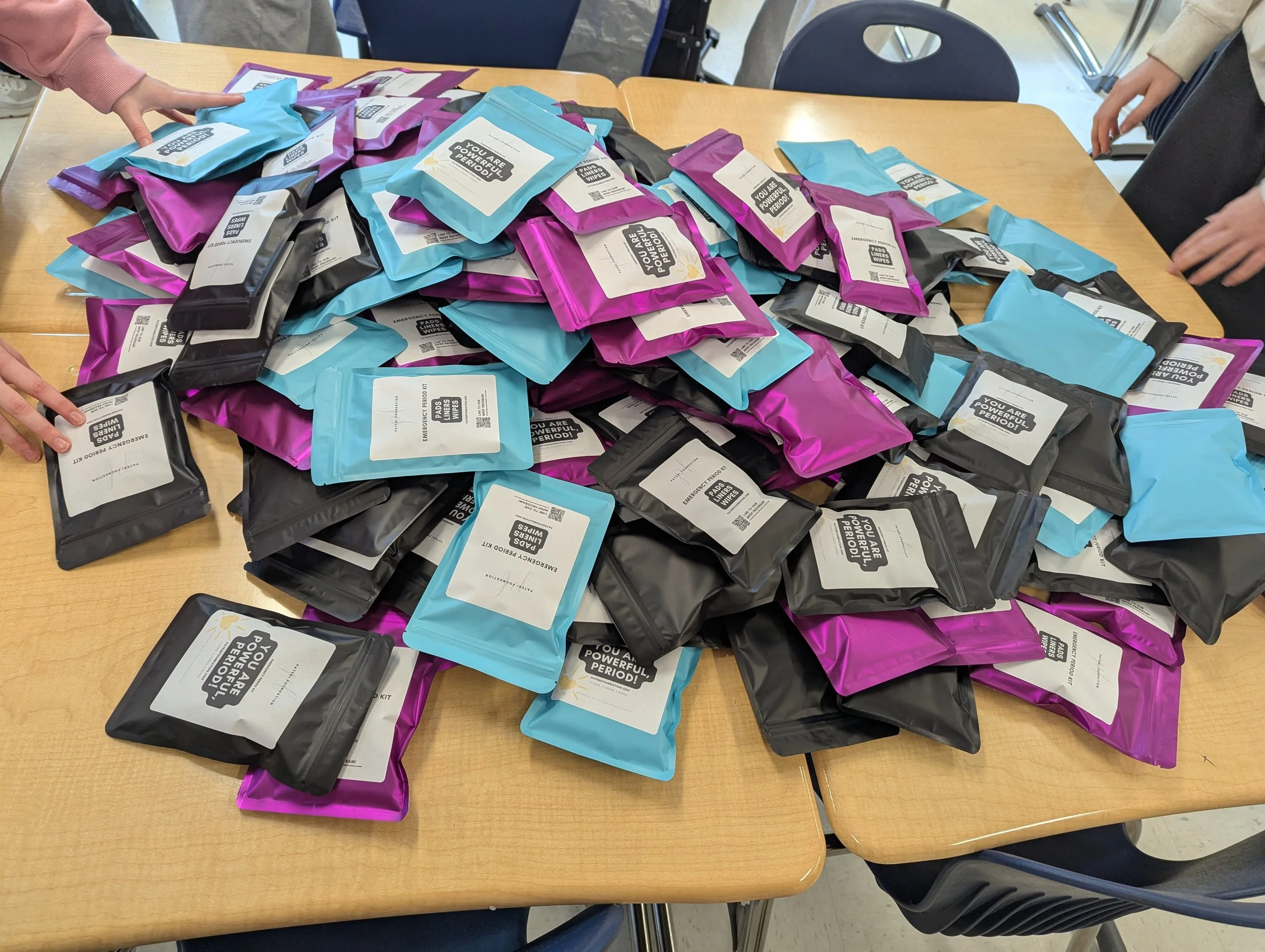 Packing Party with Care Collection Charter at Walter Johnson High School | Maryland