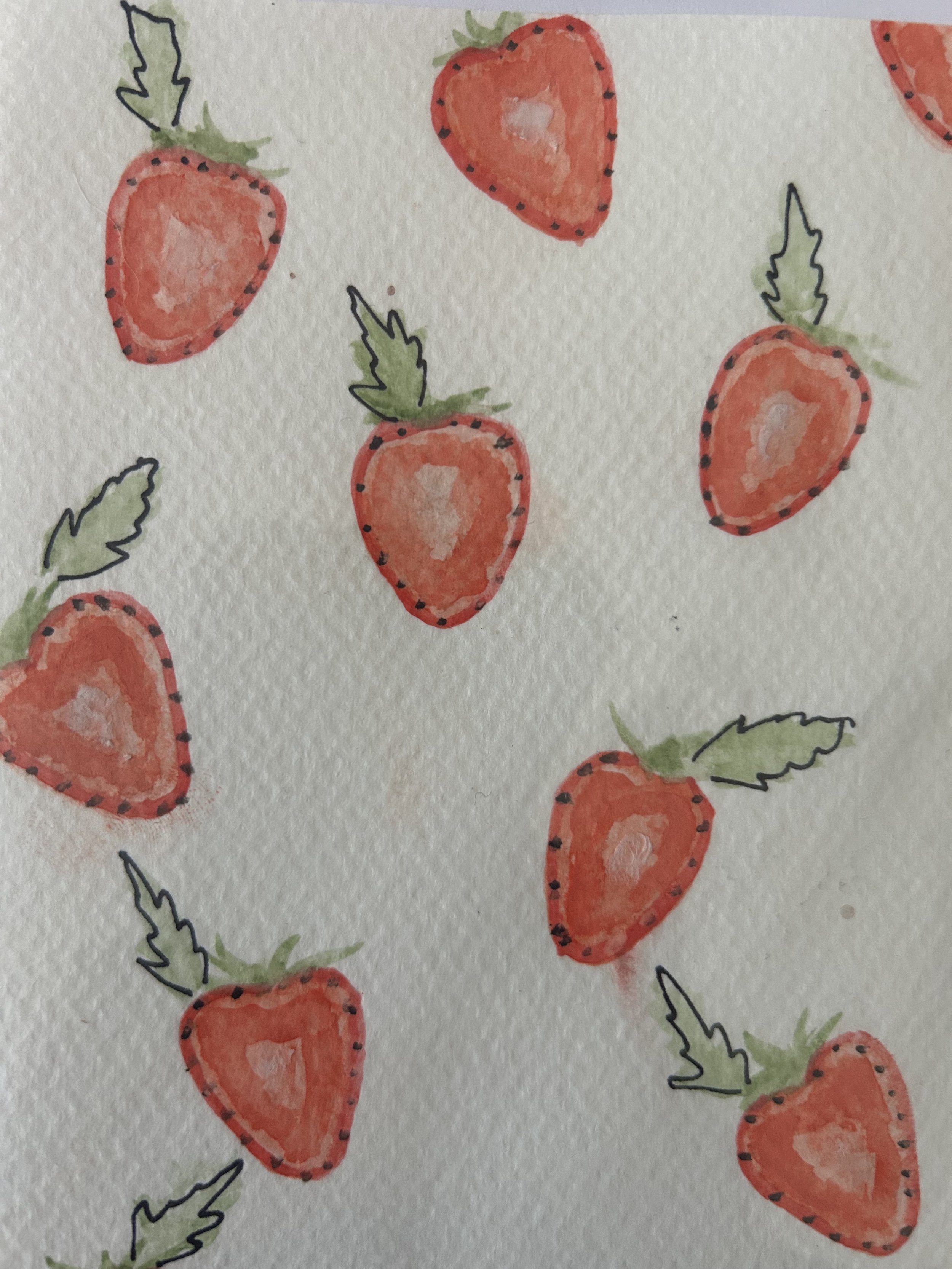 Strawberry Card