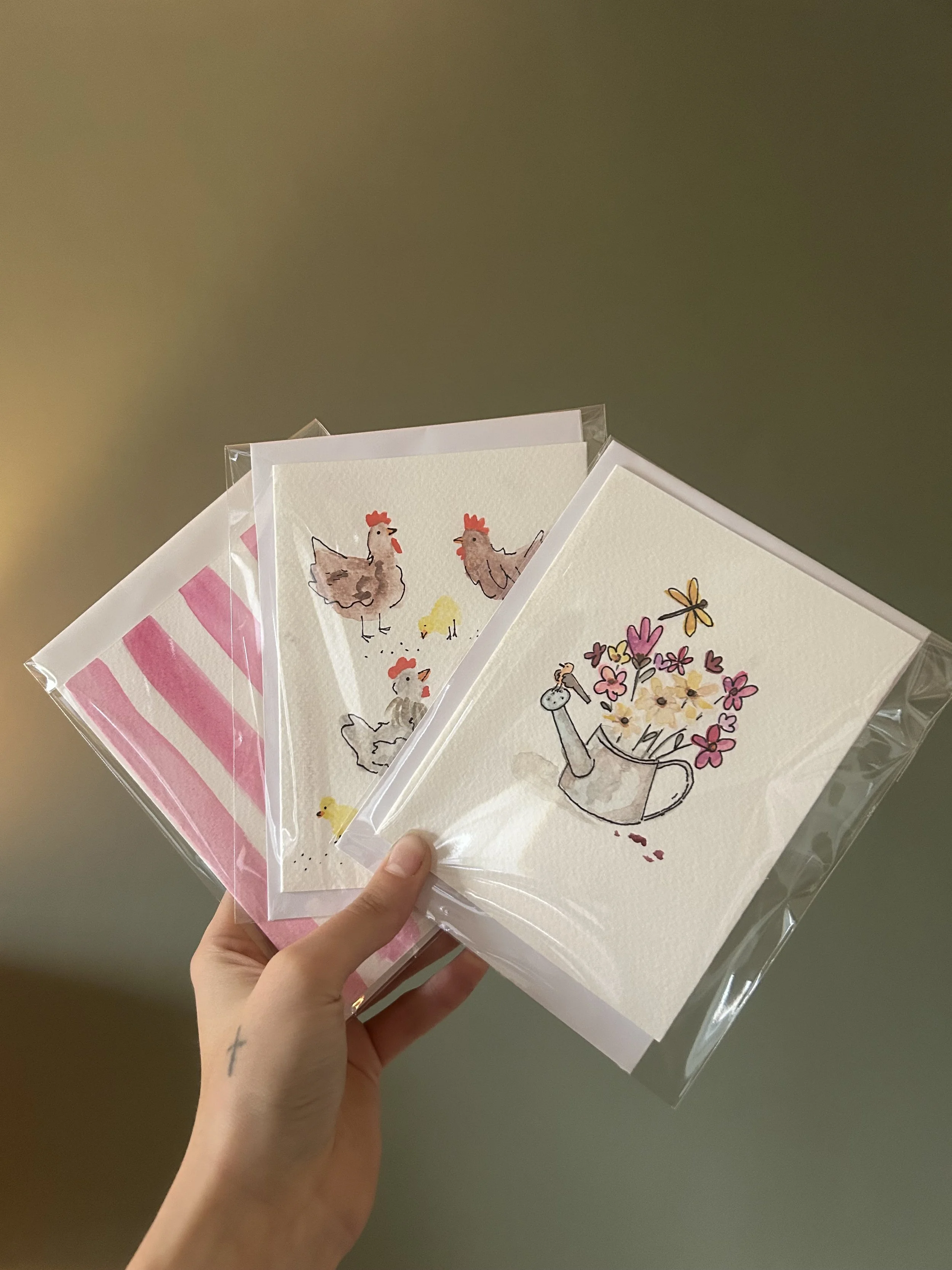 3 Pack Springtime Cards