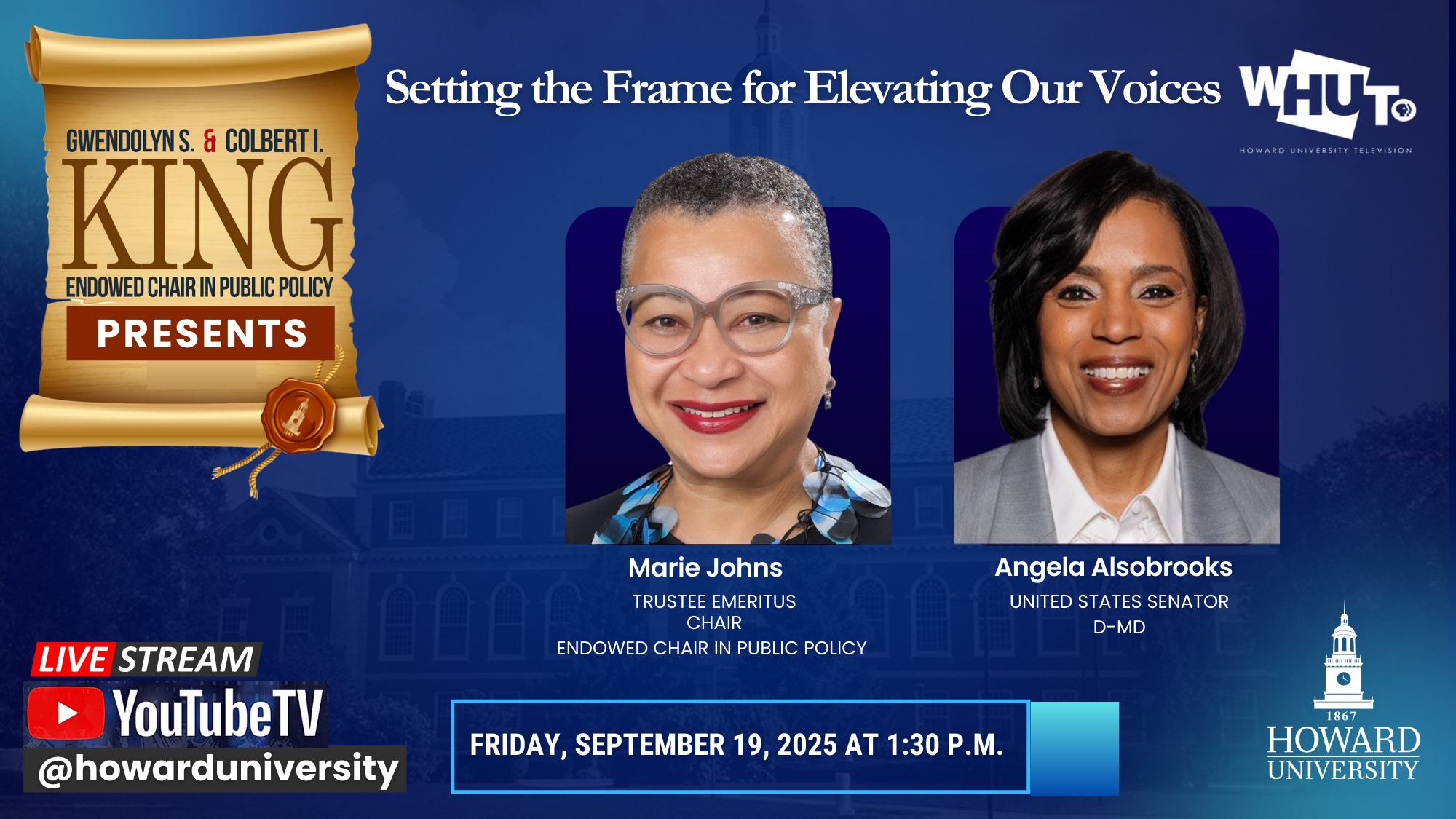Setting the Frame for Elevating Our Voices Featuring US Senator Angela Alsobrooks