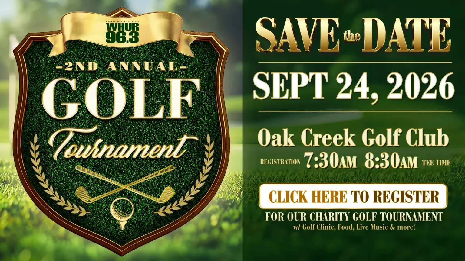 WHUR 2nd Annual Golf Tournament