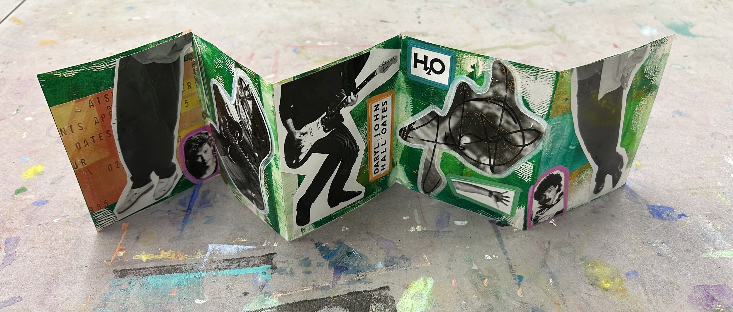 Hall & Oates 80's Homage (inside folded)
