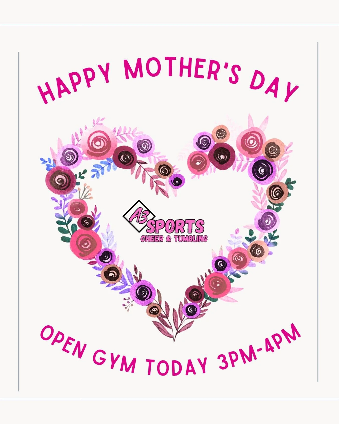 Happy Mother&rsquo;s Day to all the amazing moms and guardians who make it all possible. From the rides to practice, the endless support, and the cheers from the sidelines, what we do wouldn&rsquo;t be possible without you. Thank you for everything y
