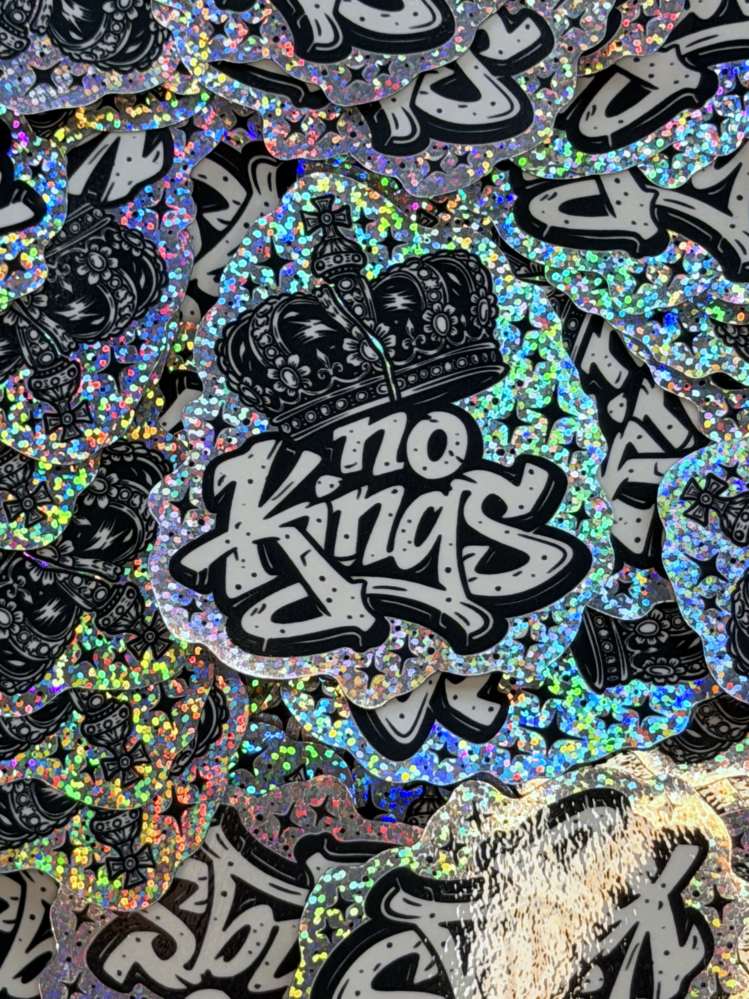 No Kings Sticker