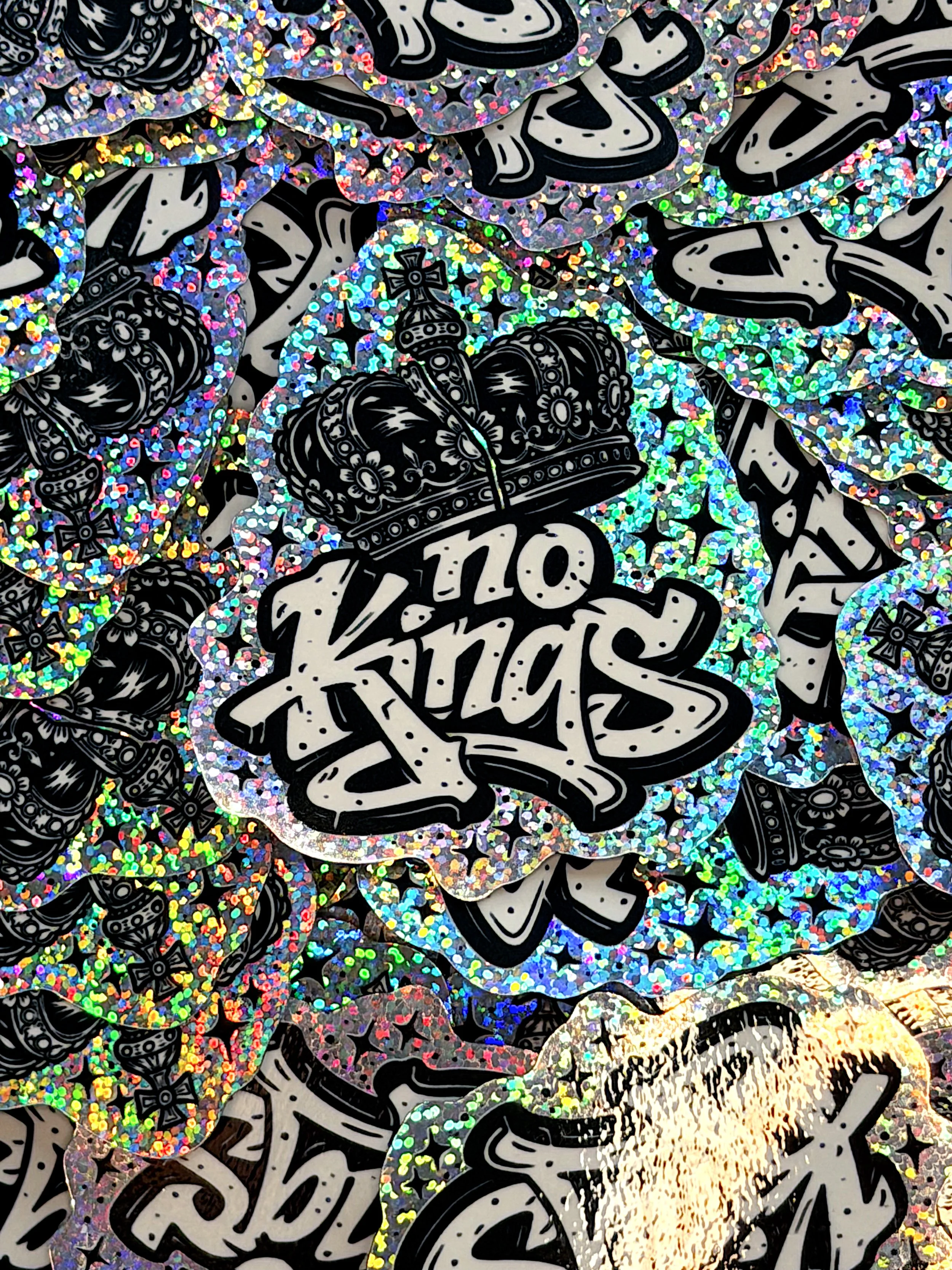 No Kings Sticker
