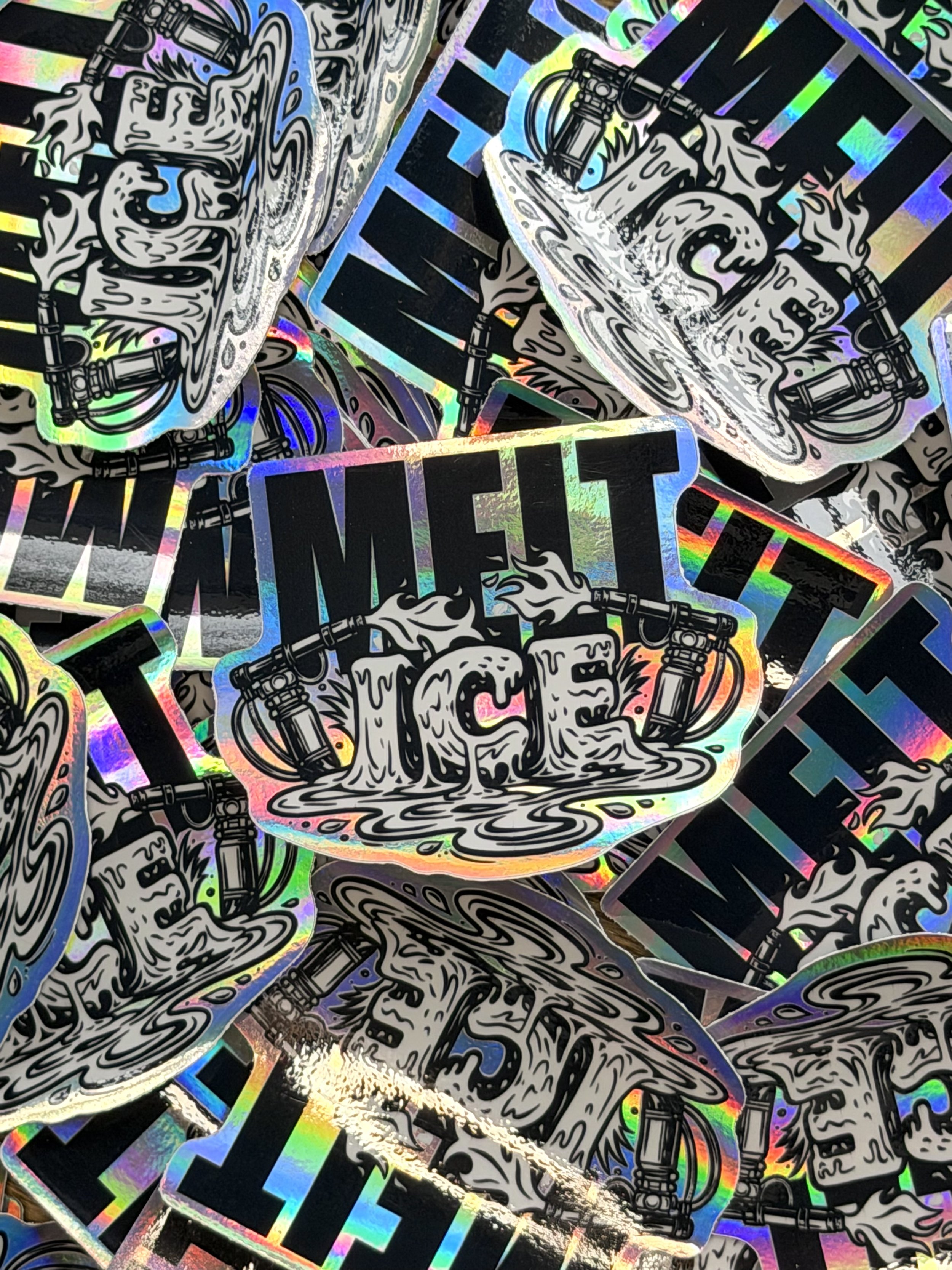 Melt Ice Sticker