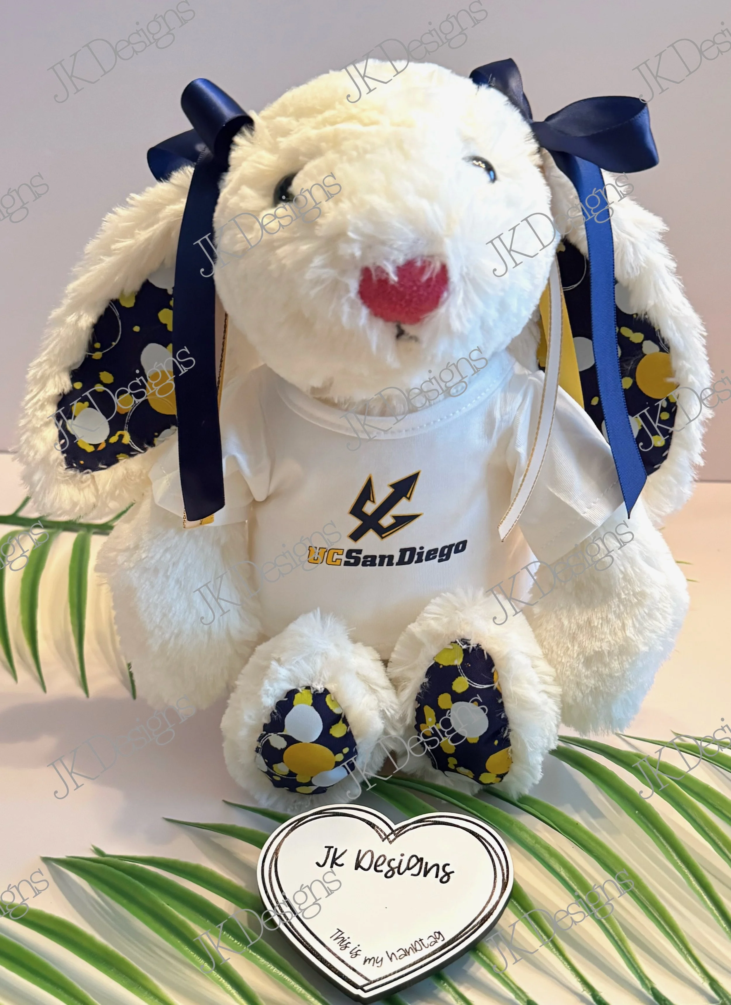 Custom Generic Floppy Ear Bunny Plush