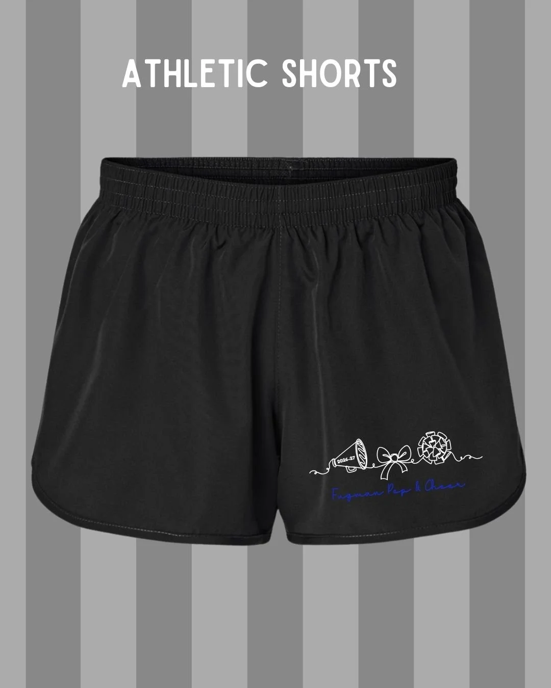 2026-2027 Optional Fugman Athletic Cheer Shorts