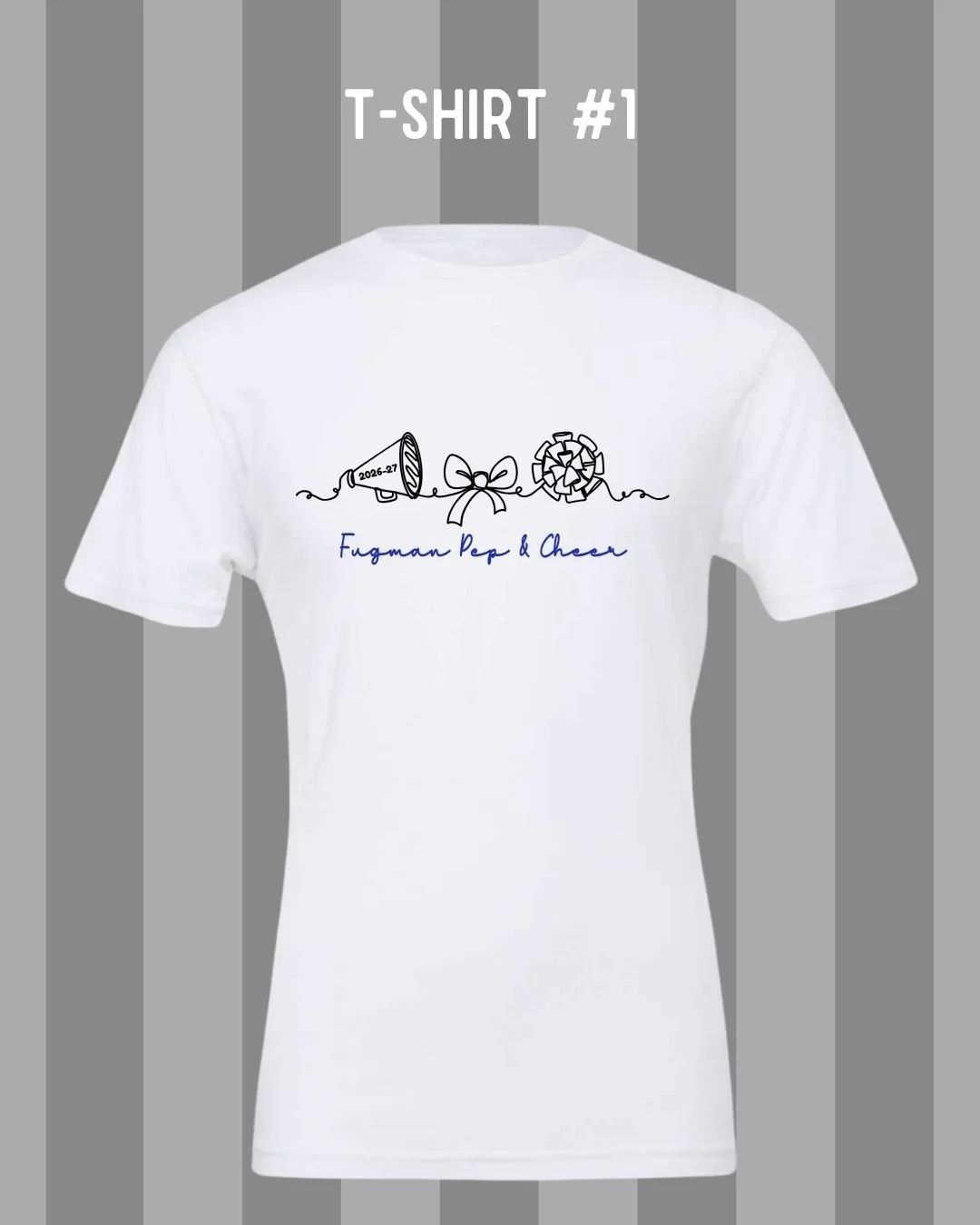 2026-2027 Optional Fugman Doodle Cheer Spirit Shirt