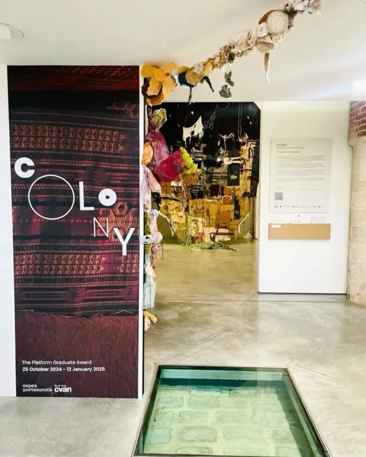 🌀There&rsquo;s one week left to visit &lsquo;Colony&rsquo; open until the 12th of January at Aspex Gallery . Some film footage moving around my Hive installation trying to capture the sound aspect. 🔊 🐝 📸Photographs of people amongst the work by &