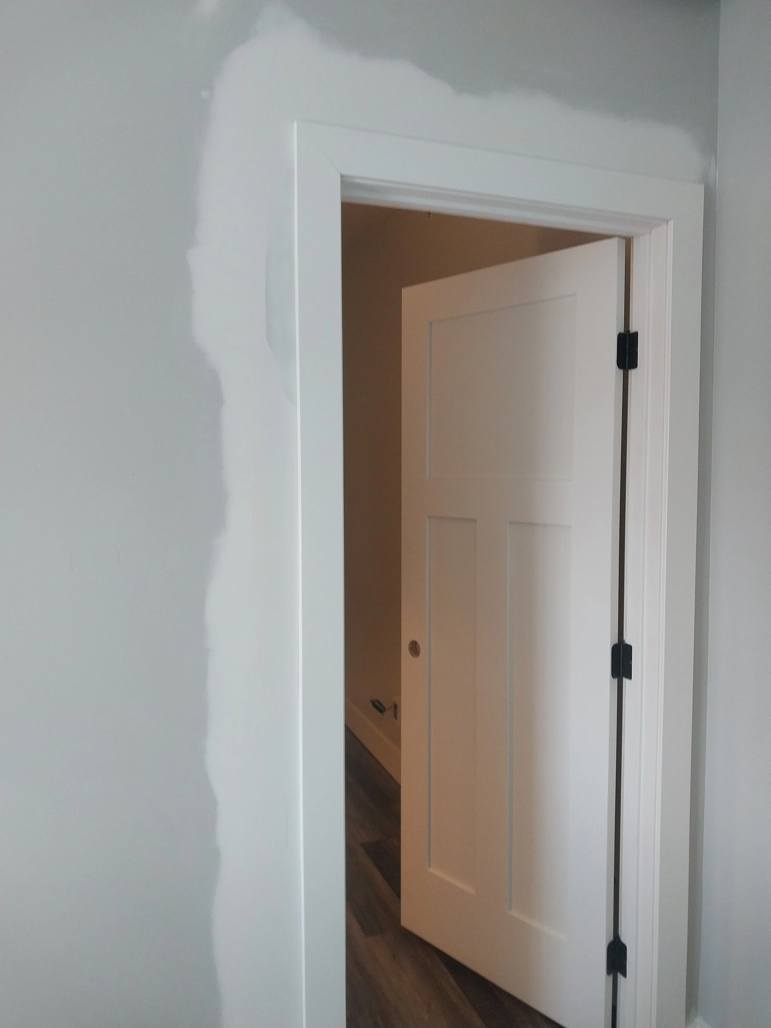 Door and trim installation 