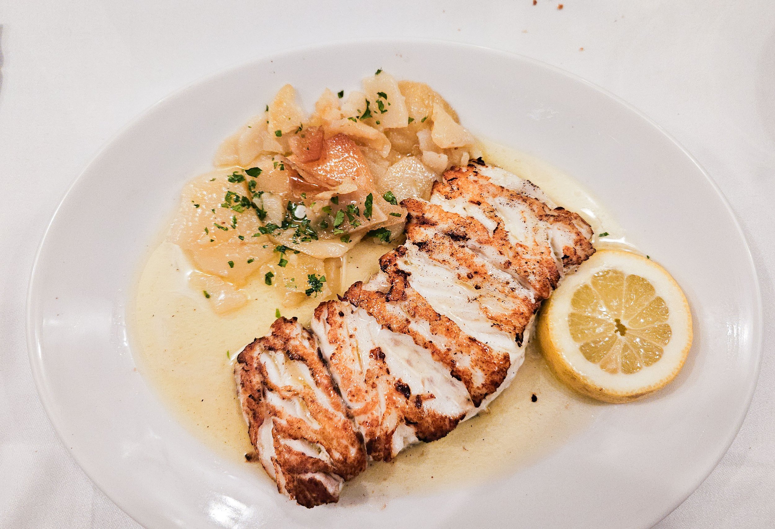 Wonderful grilled fish