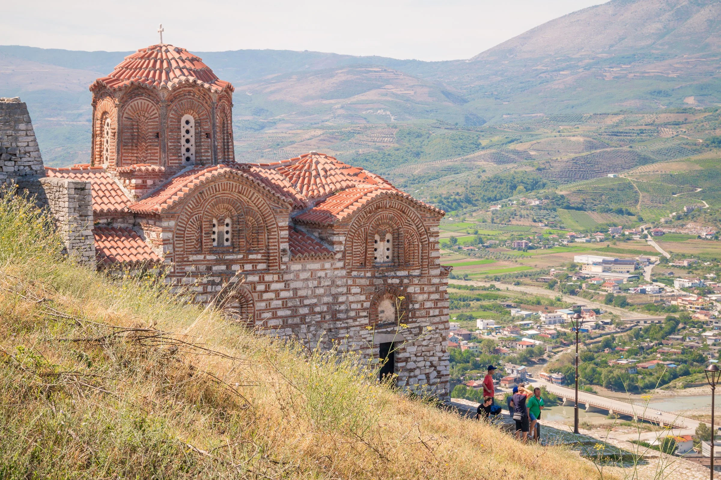 Church of the Holy Trinity with hills behind