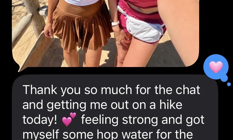 A message from a client