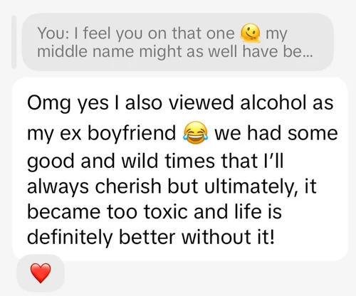 A message from a client