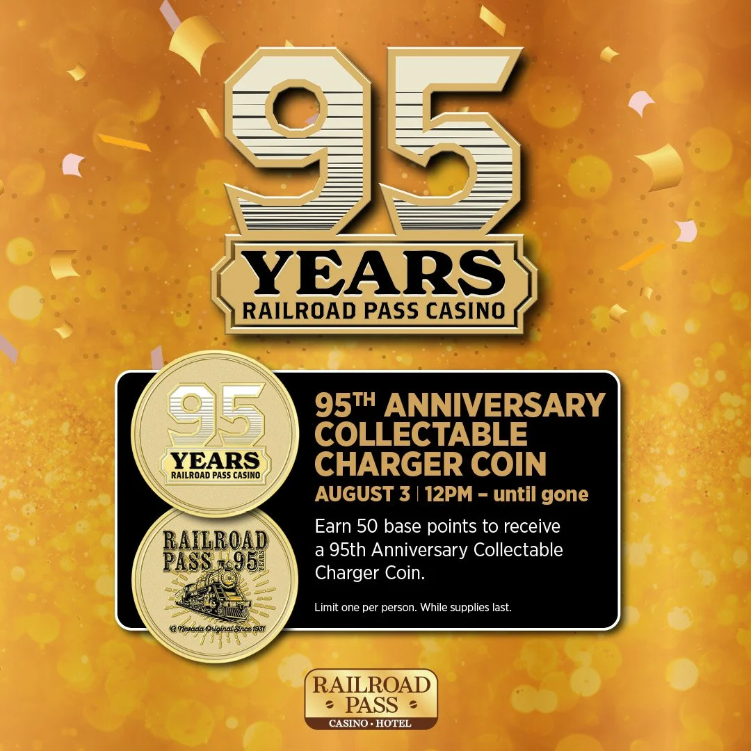 95th Anniversary Collectable Charger Coin Giveaway