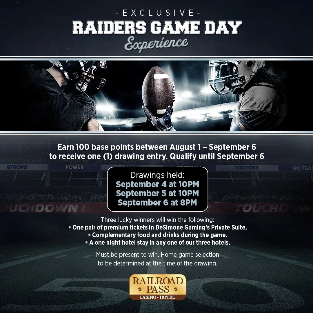 Exclusive Raiders Game Day Experience