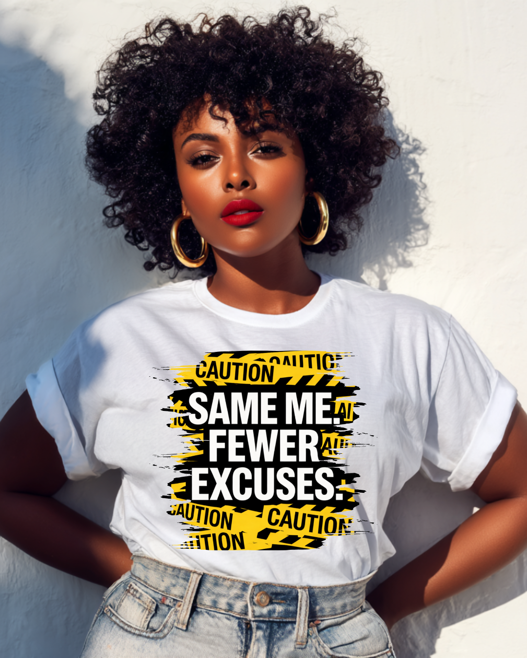 Same Me Fewer Excuses Tee