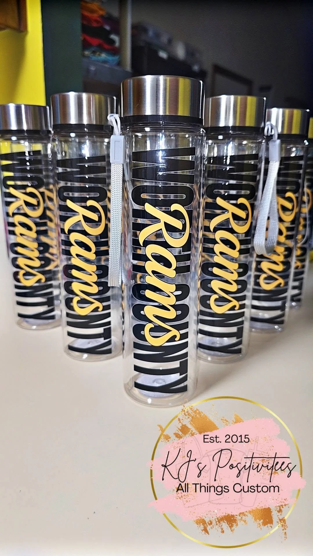 Rams Spirit Water Bottle