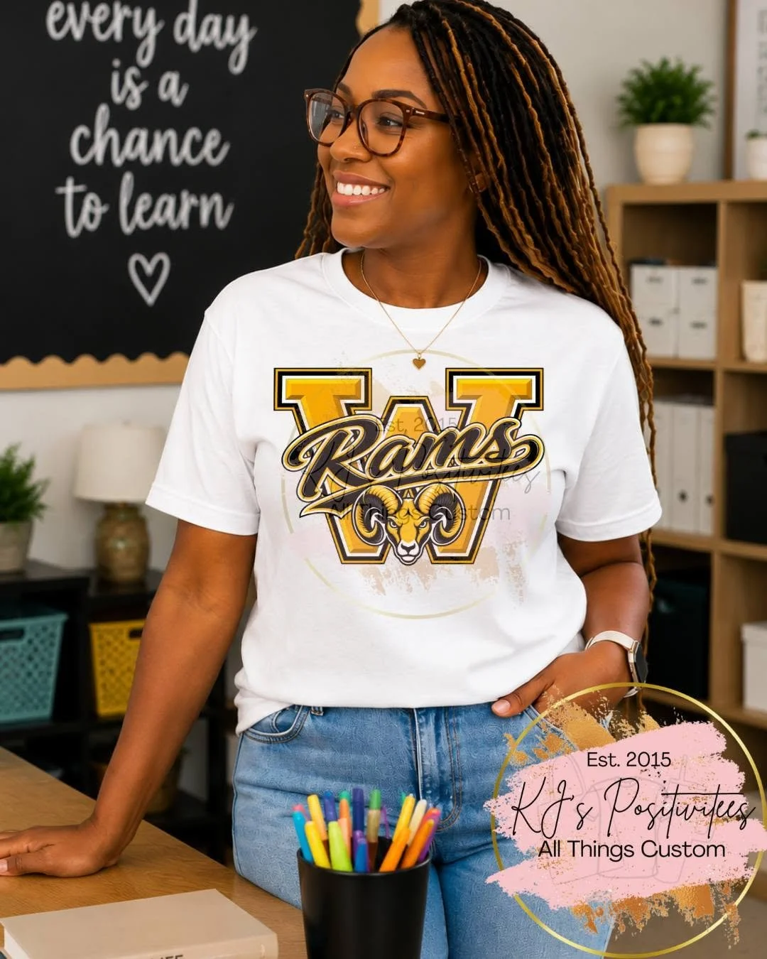 Custom Rams Spirit Tee