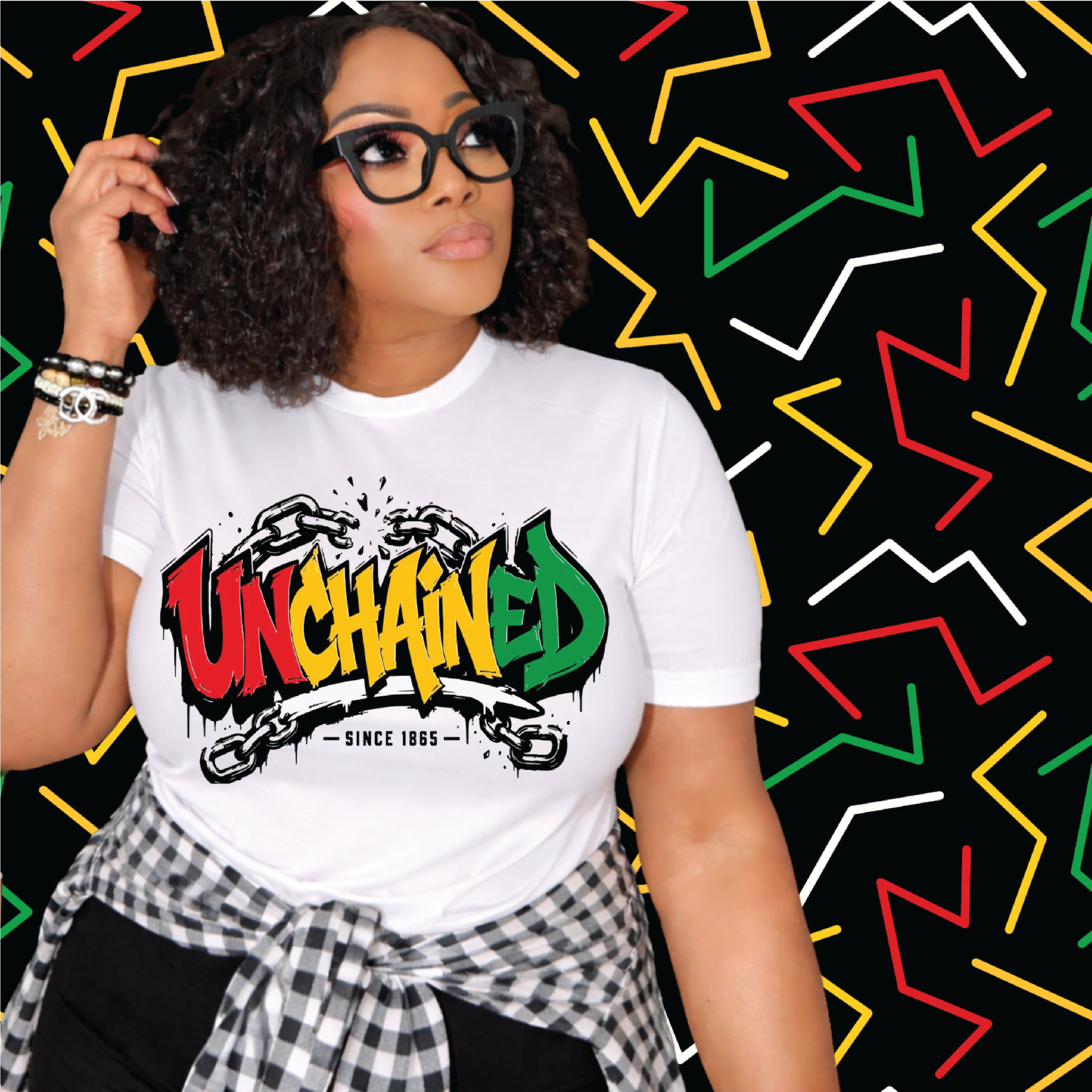 Unchained - Juneteenth T-Shirt
