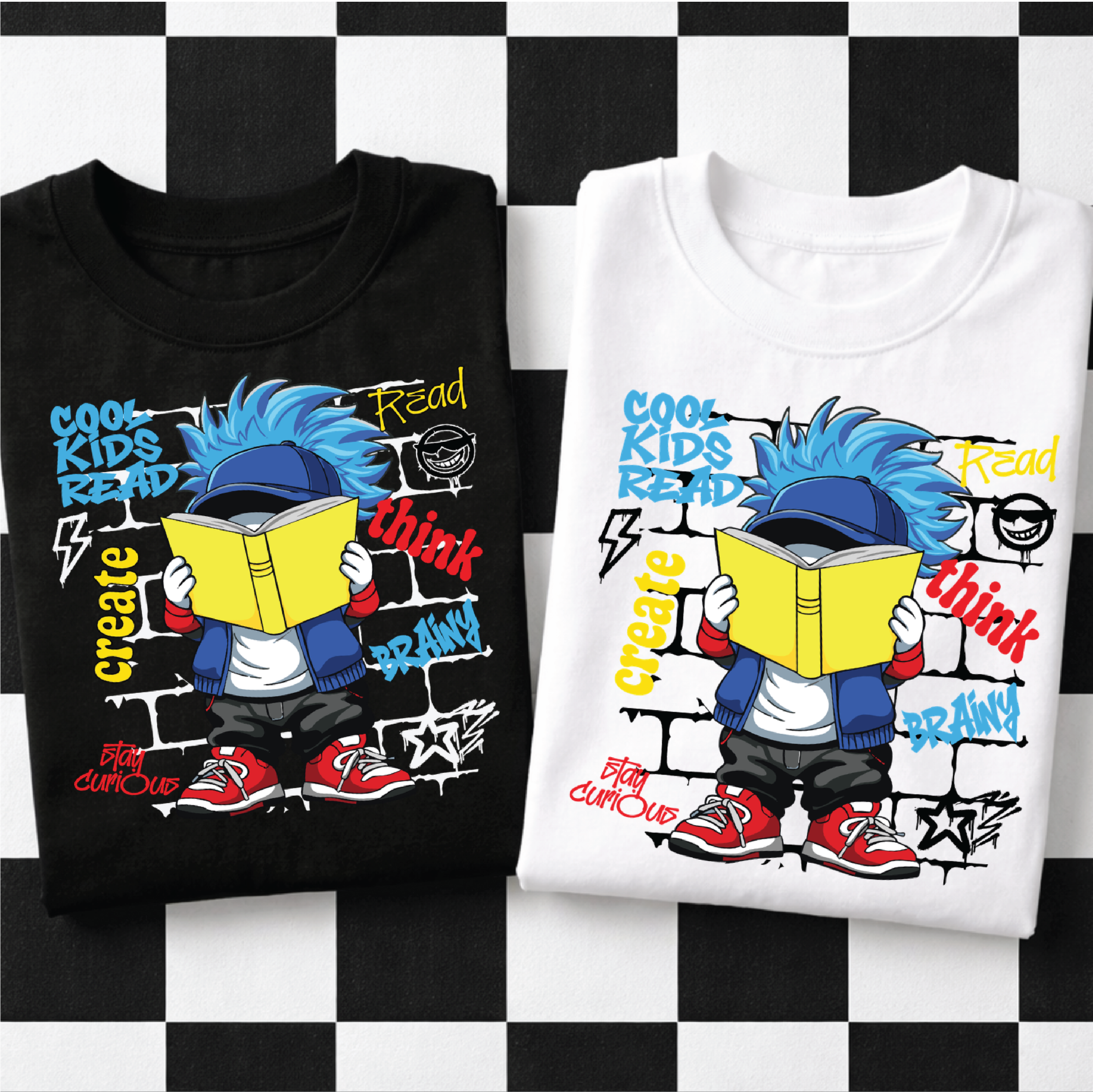 Cool Kids Read Graphic Tee