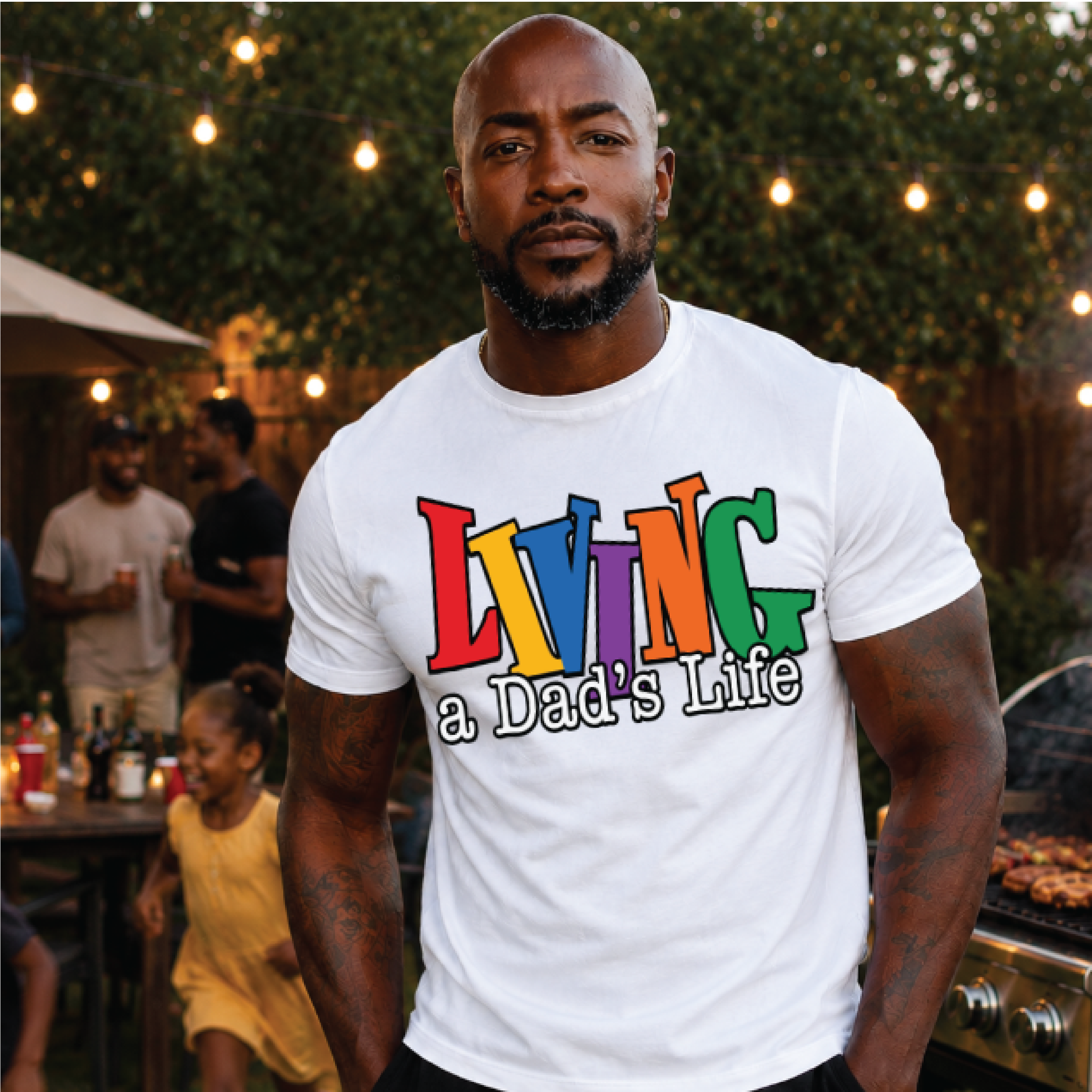 Living a Dad's Life Father's Day T-shirt