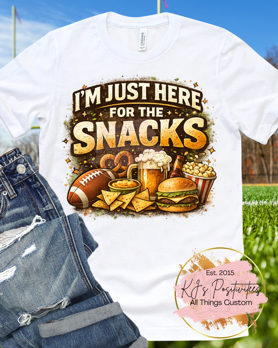 Snack-Sational Game Day T-Shirt