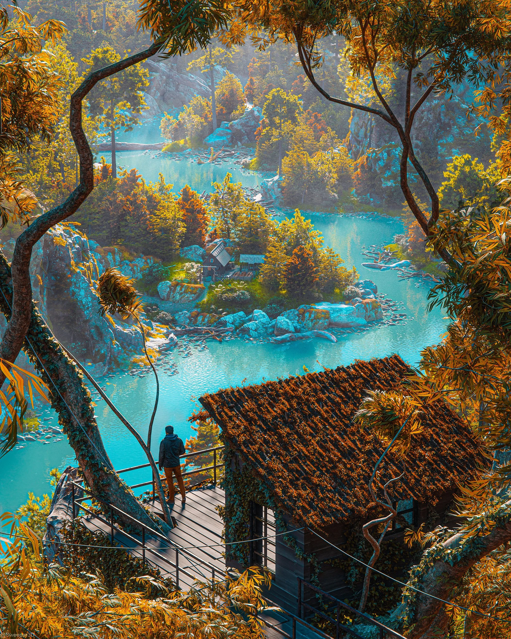 Tree house Time lapse, PSD, and Asset!</a>