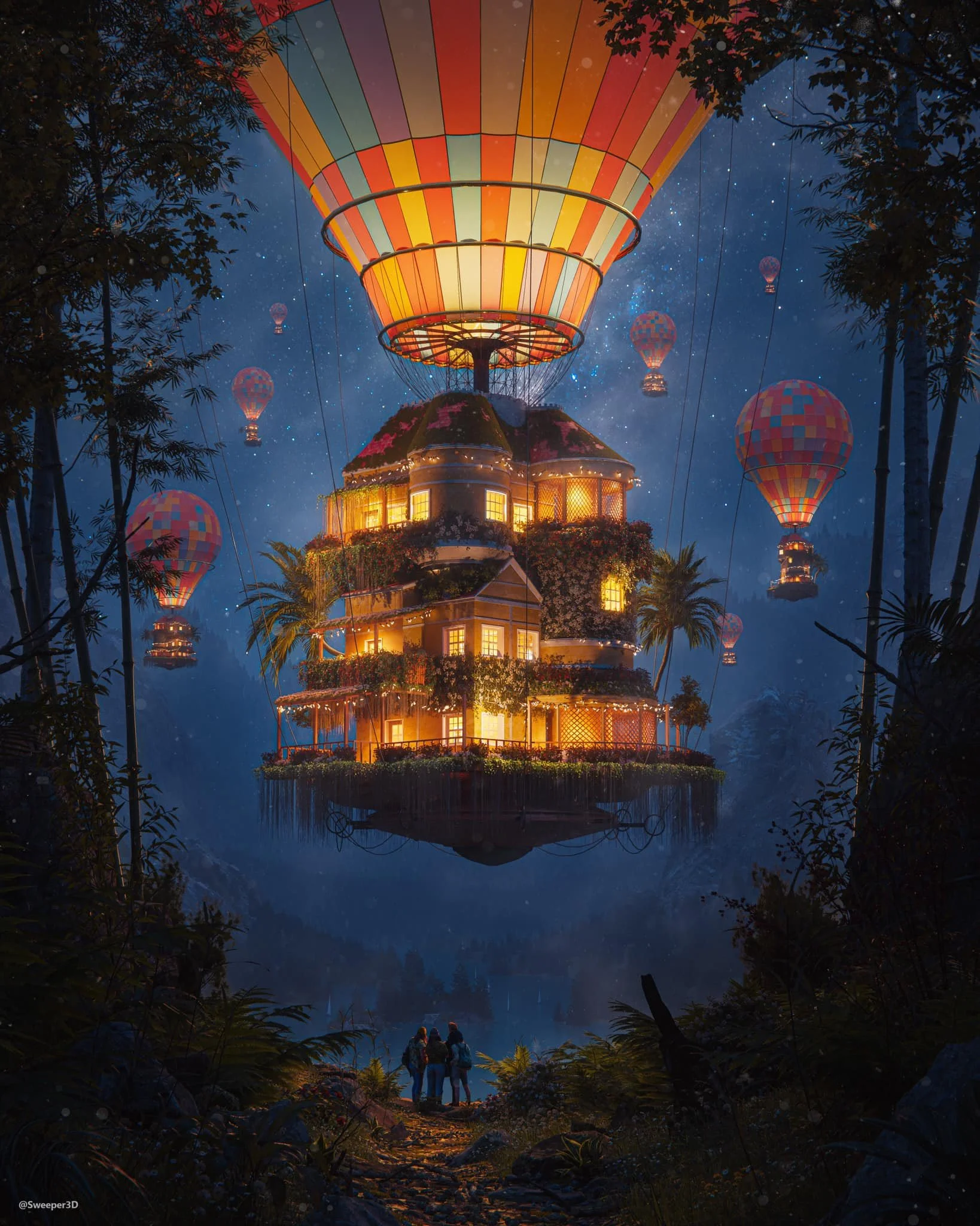 Airborn Process Video, 3D model, and Layered PSD</a>
