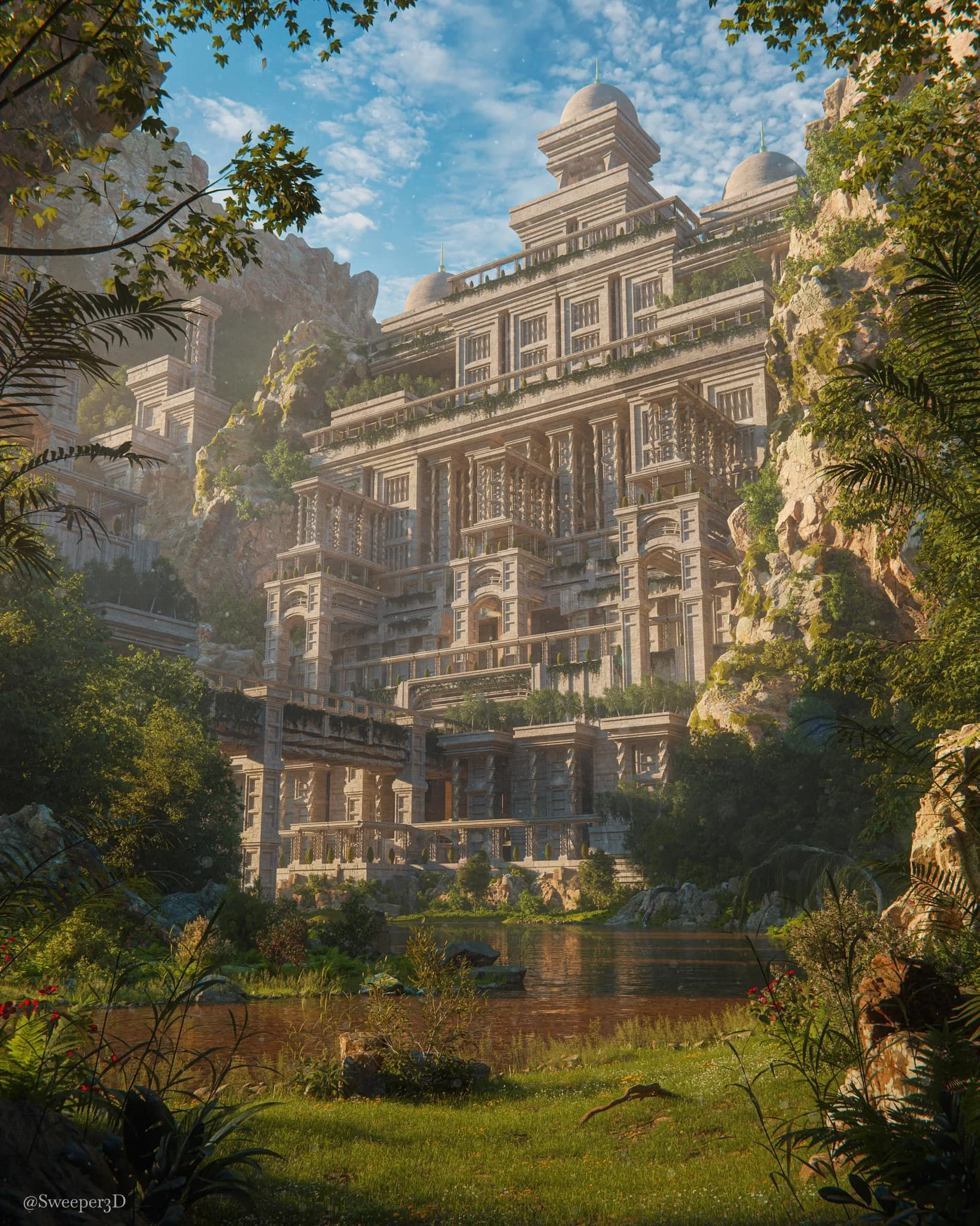 Temple of Tranquility</a>- process video and asset pack