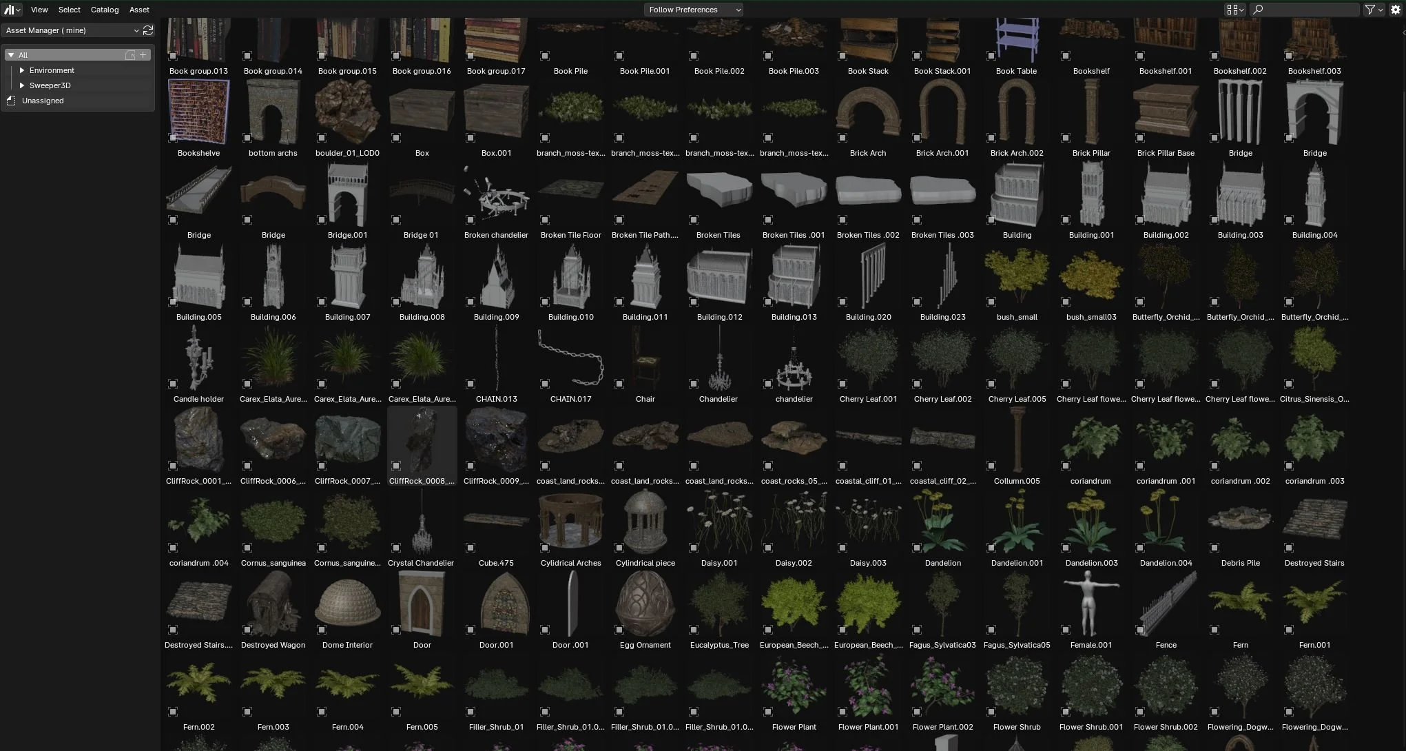 Setting Up Your Asset Manager In Blender 