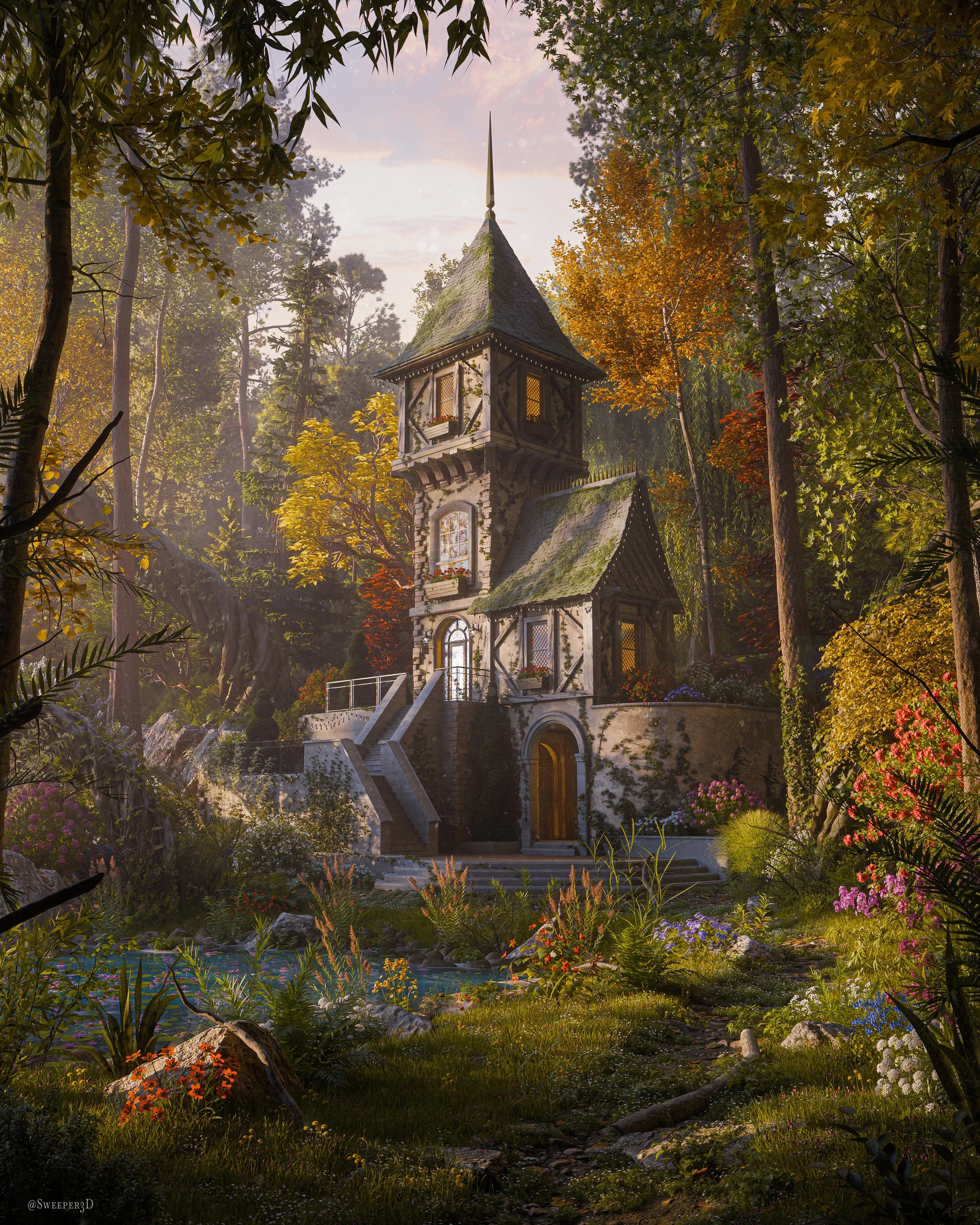 Emberwood Tower Lighting Breakdown