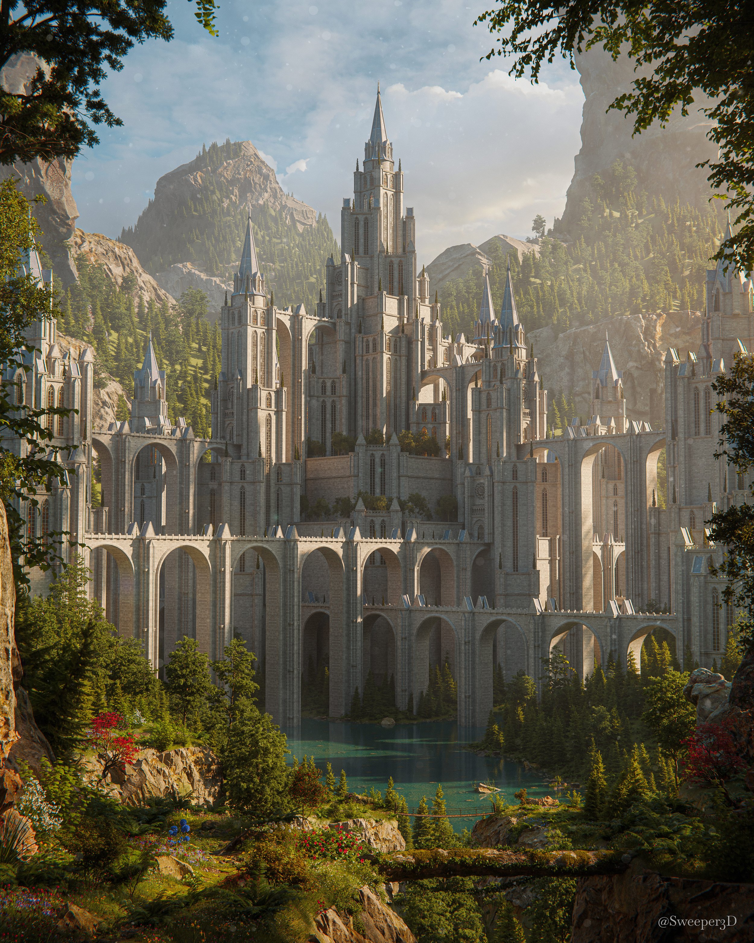 Valewind Castle - Wallpaper + 4K