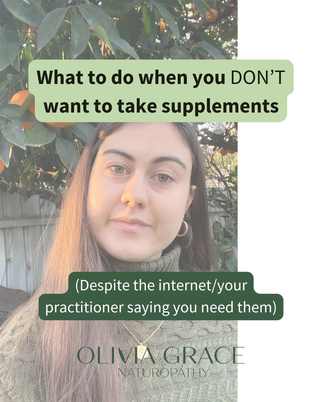 Some of my clients say, &ldquo;I don&rsquo;t want to be on supplements. What else can I do for my health?&rdquo;

And honestly&hellip; I get it.

I&rsquo;m not a huge supplement taker myself. I&rsquo;ve bought plenty of bottles that sat untouched in 