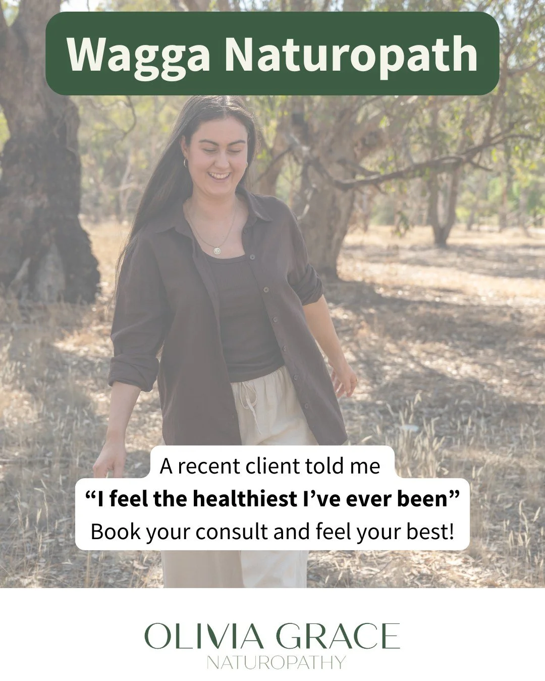 A recent client who has been struggling with their health for years shared, "I feel the healthiest I've ever been."

Through in-depth testing, personalised nutritional and lifestyle strategies, and targeted supplements that address the root