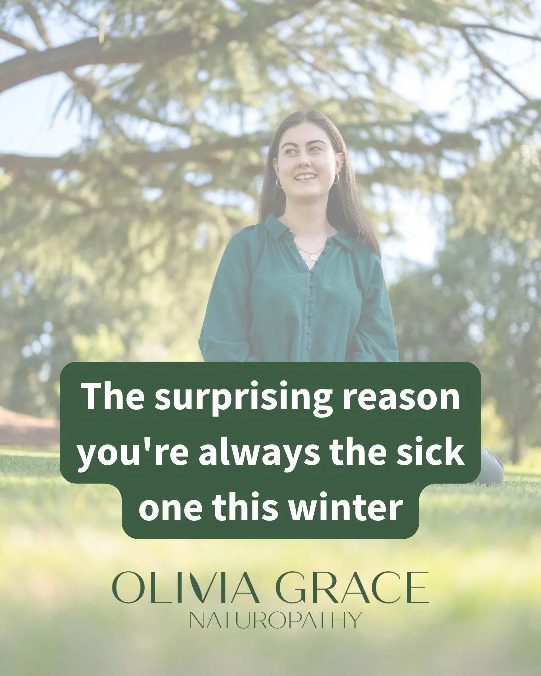 What surprises most people is that when you're catching every single thing going around and never quite bouncing back, it could come back to your gut.

Around 70% of your immune system lives in your gut, so when the bacteria living there fall out of 