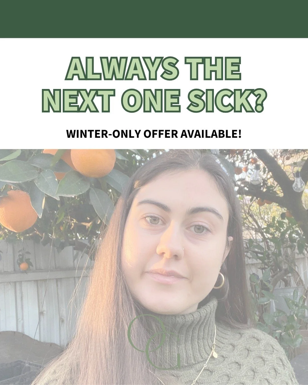 Always the next one sick?

Someone coughs at work on Monday, and by Thursday it's you. 

Your household never gets a clean run, there's always someone unwell. You're tired of just powering through with Panadol and tissues, treating every illness like
