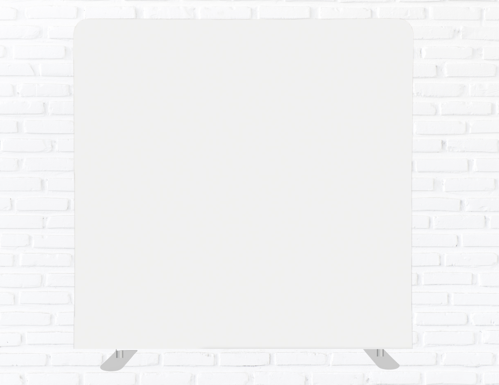 Glam White Photo Booth Backdrop