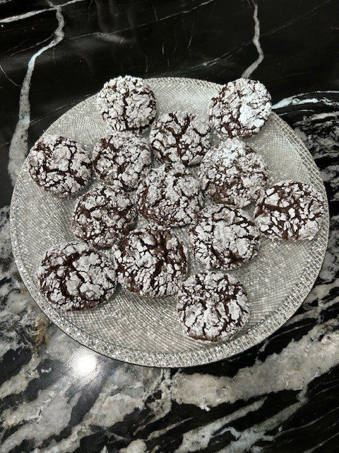 Chocolate Crinkle Cookies