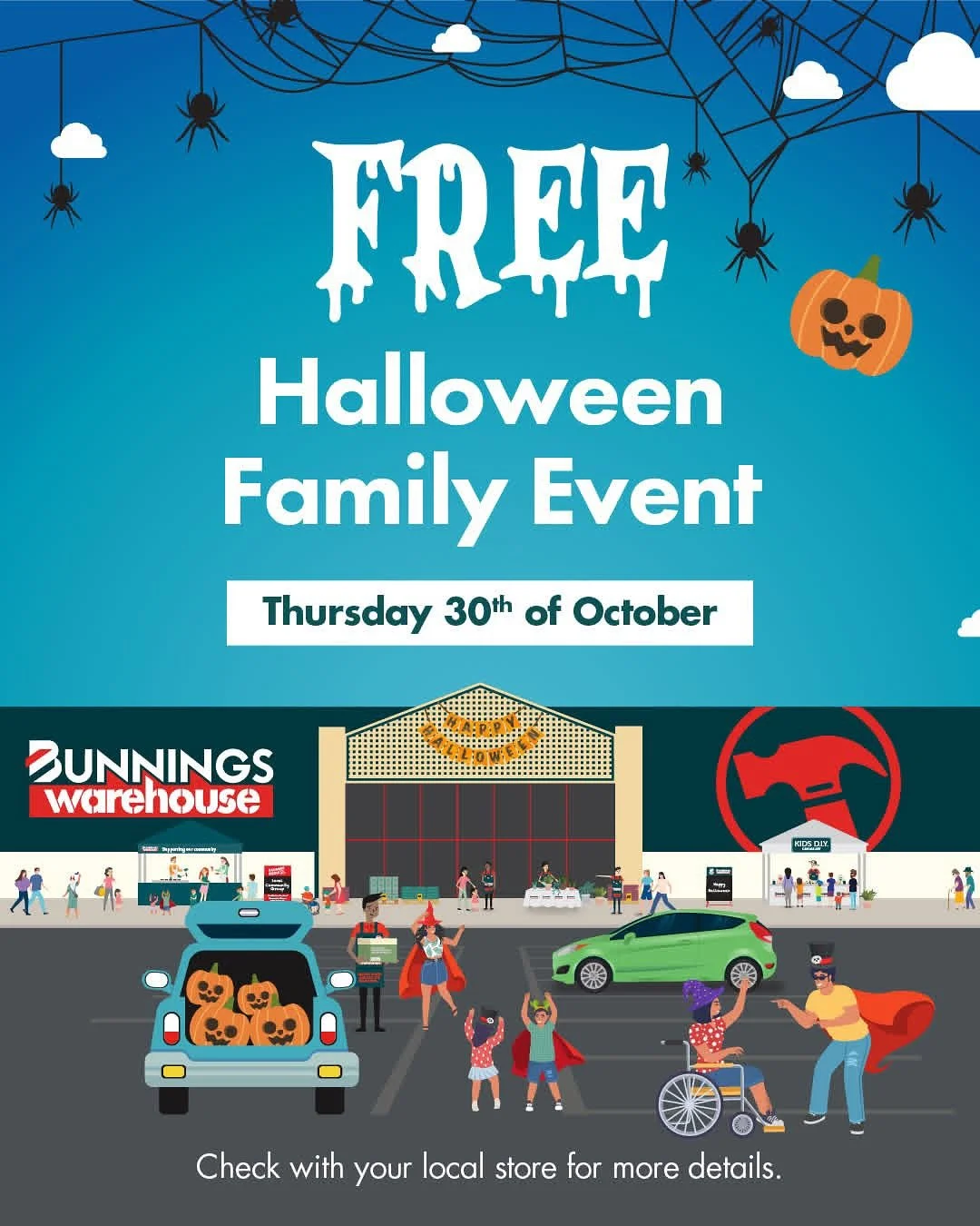 Join us in-store for a spooktacular evening! 🎃👻🔮 There will be kids&rsquo; entertainment, activities &amp; maybe even a treat or two. 

Hype House ❌ Spook House ✅ 

🪩 For bookings please visit our website 
💻 www.hypehouseevents.com.au
📧 Hypehou