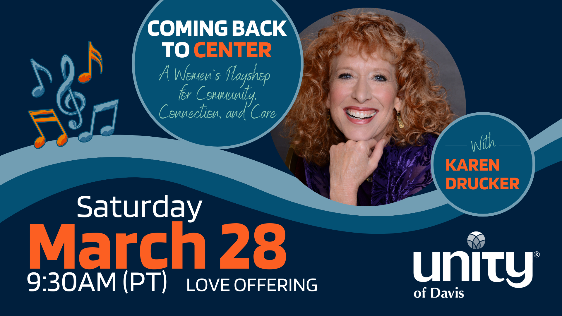 Coming Back to Center -  Women's Play Shop with Karen Drucker