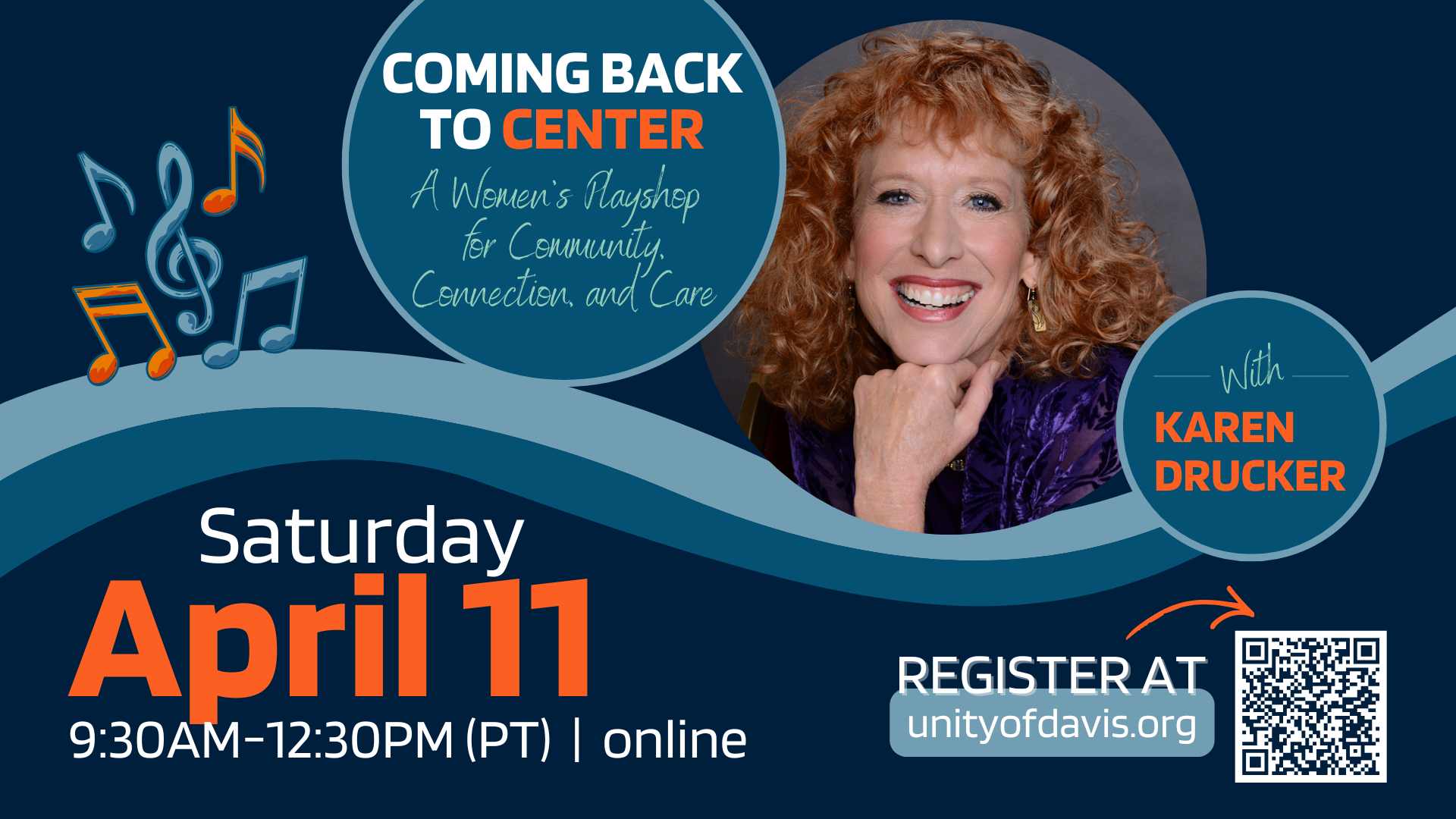 Coming Back to Center -  Women's Play Shop with Karen Drucker