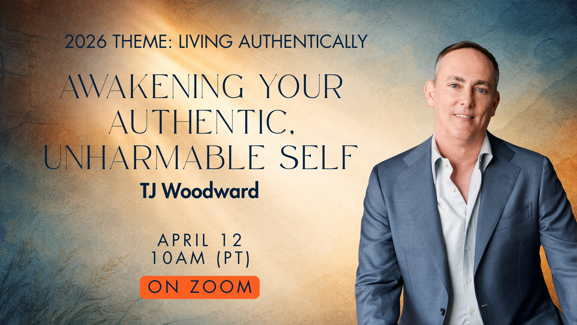Sunday Gathering | Awakening Your Authentic, Unharmable Self with TJ Woodward
