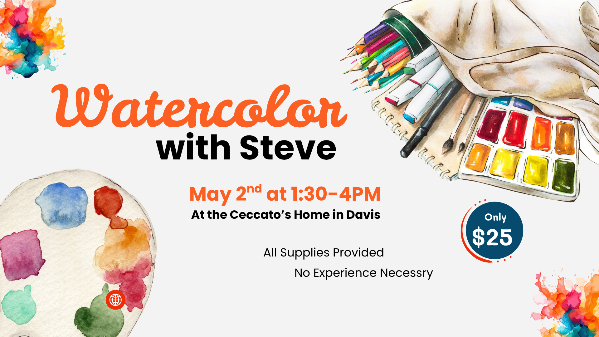Watercolor with Steve