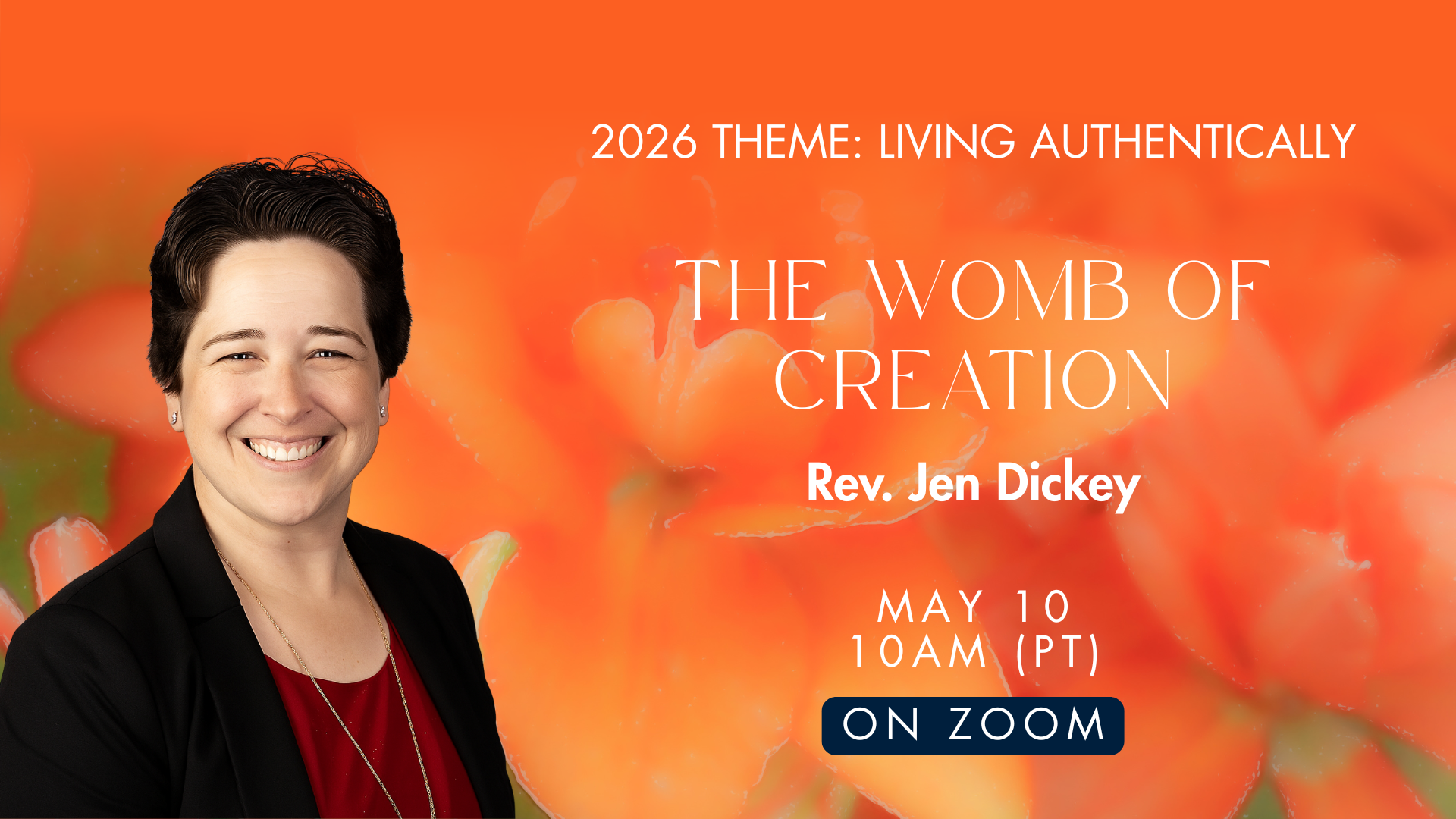 Sunday Gathering | The Womb of Creation with Rev. Jen Dickey