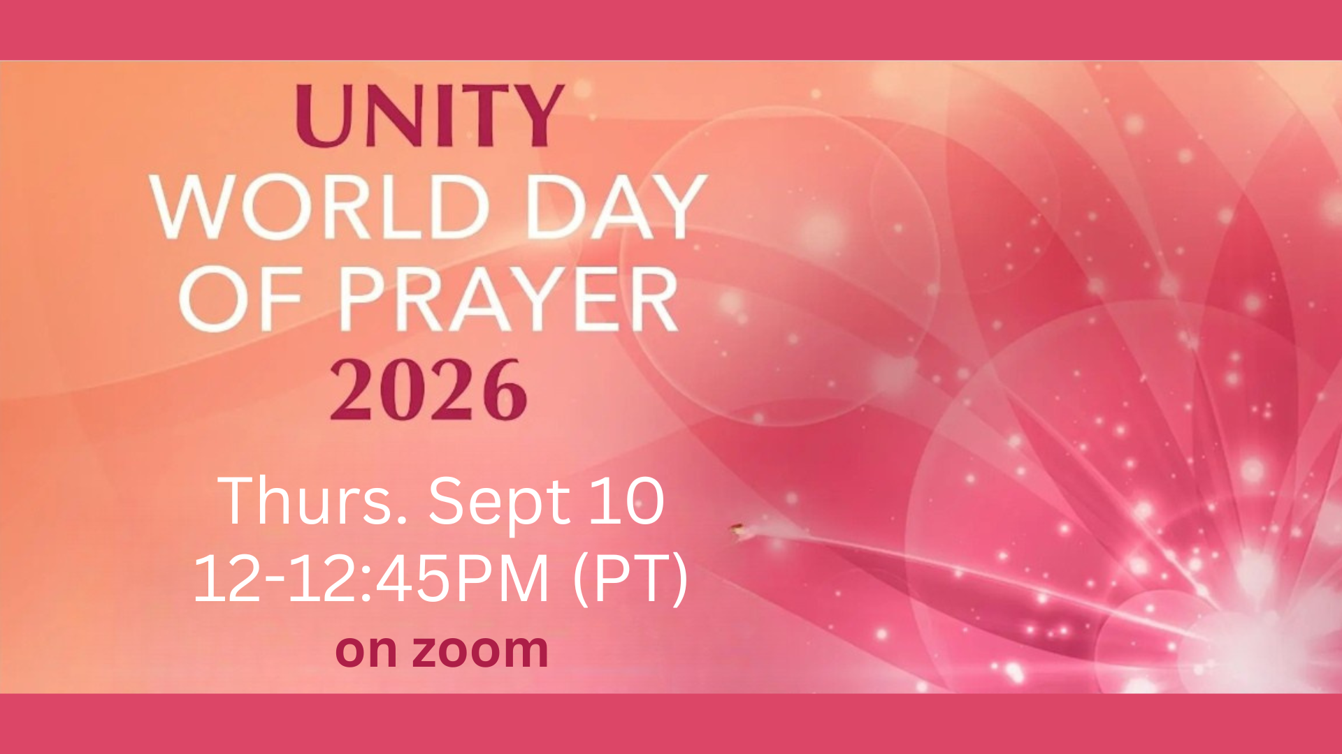 World Day of Prayer 2026