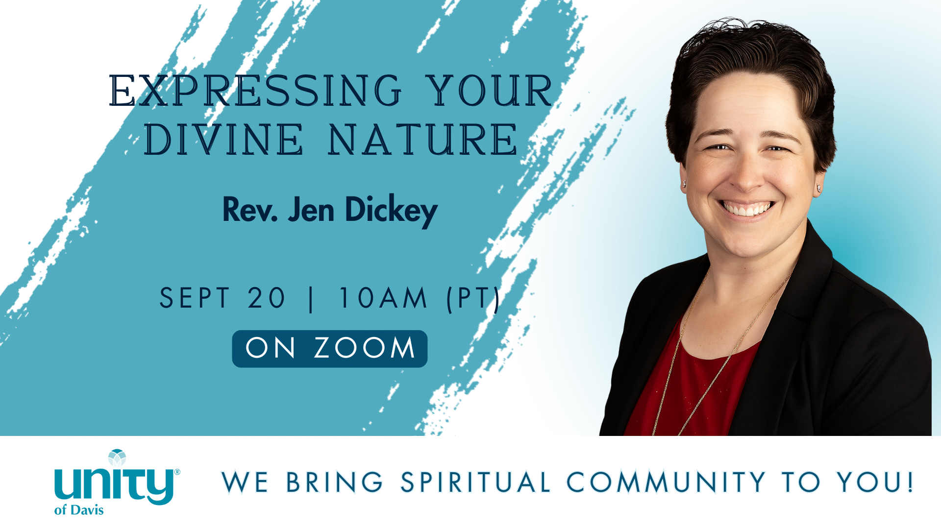 Sunday Gathering | Expressing Your Divine Nature with Rev. Jen Dickey