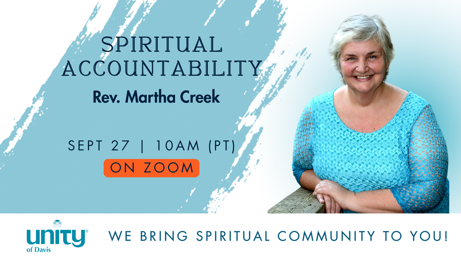 Sunday Gathering | Spiritual Accountability with Rev. Martha Creek